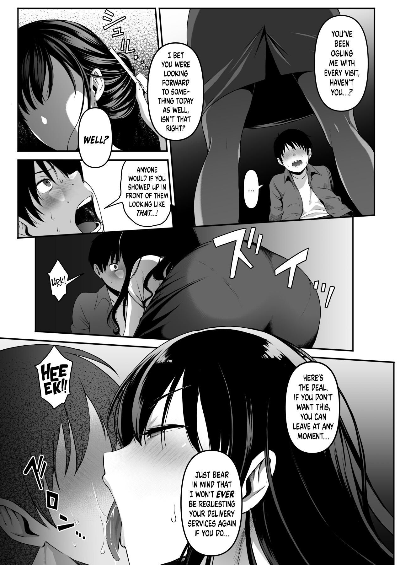 Hentai Manga Comic-Bagged a Delivery Boy! ~The Package the Horny Lady Was Expecting Was the One in My Pants~-Read-9